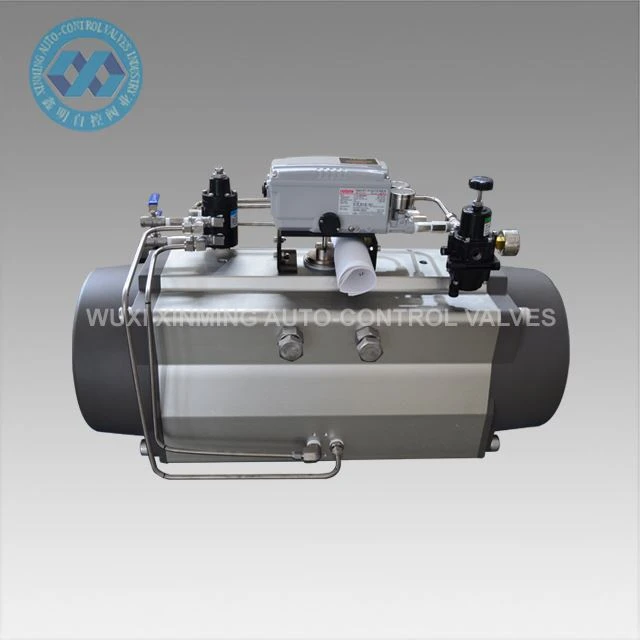 Thiết bị truyền động khí nén bánh răng và giá đỡ tác động kép