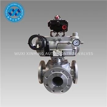 Van bi 3 chiều bằng thép không gỉ khí nén