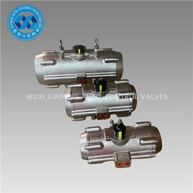 Thiết bị truyền động bánh răng và giá đỡ bằng khí nén bằng thép không gỉ 90 độ