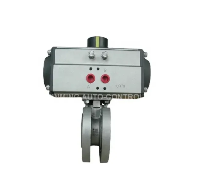Bộ truyền động khí nén Trung Quốc Wafer Thin Ball Valve Nhà máy sản xuất