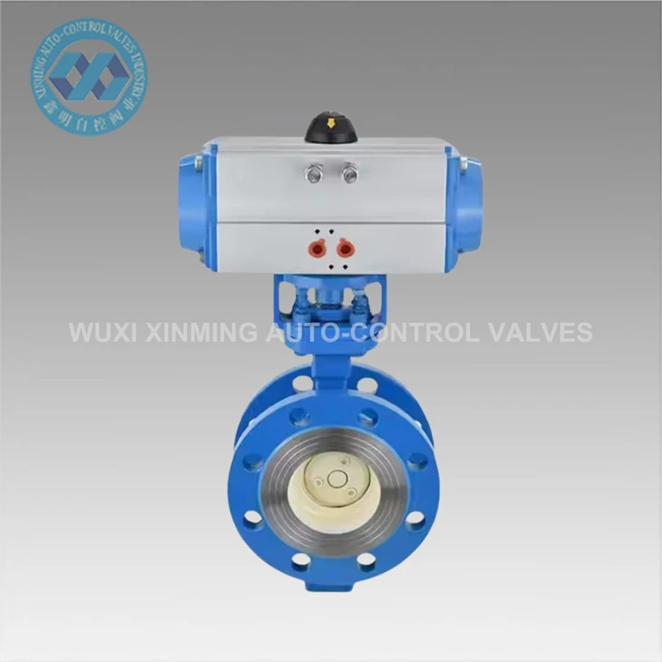 Van bướm mặt bích khí nén hiệu quả Quy định chất lỏng chính xác