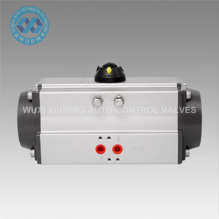 Manufacturer Direct Quality Double Acting Pneumatic Valve Device Cylinder Switch Type Pneumatic Actuator