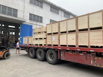 Lô hàng Van bướm khí nén được gửi đến Hàn Quốc