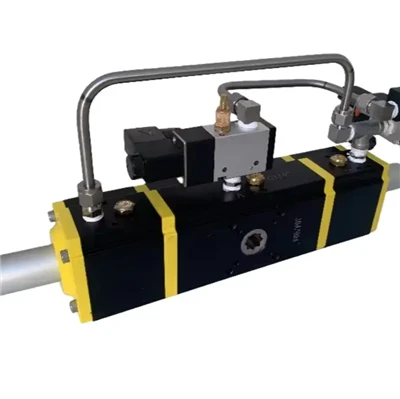 Van bóng 2 chiều 3 giai đoạn truyền động khí nén