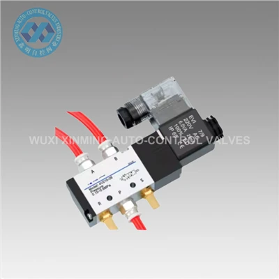Van điện từ khí nén hợp kim nhôm 52 AC220V 110V