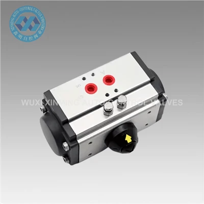 Nhôm nhẹ hành động hành động khí nén cho van bướm