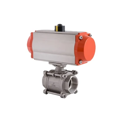 NPT Chủ đề Van bóng hoạt động khí nén|CE/ATEX được chứng nhận