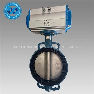 Van bướm vận hành bằng khí nén