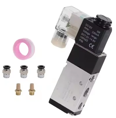 Van điện từ khí nén 5 cách 2- điều khiển vị trí Air 12V 24V