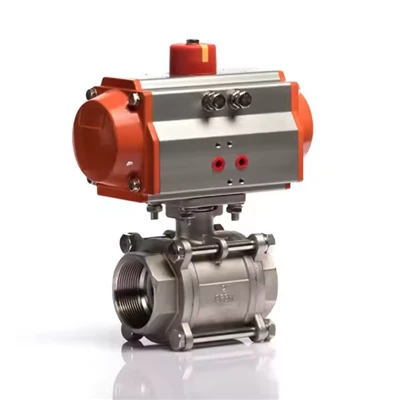 Van bóng sợi khí nén chất lượng cao với bộ hành động tứ quý để điều khiển dòng chảy tự động