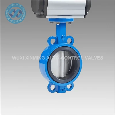 Thép không gỉ SS 304 316 L Van bướm Bướm khí nén