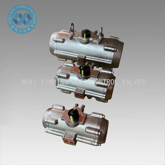Bộ truyền động khí nén bằng thép không gỉ: Kháng ăn mòn mạnh, phù hợp cho môi trường khắc nghiệt.
