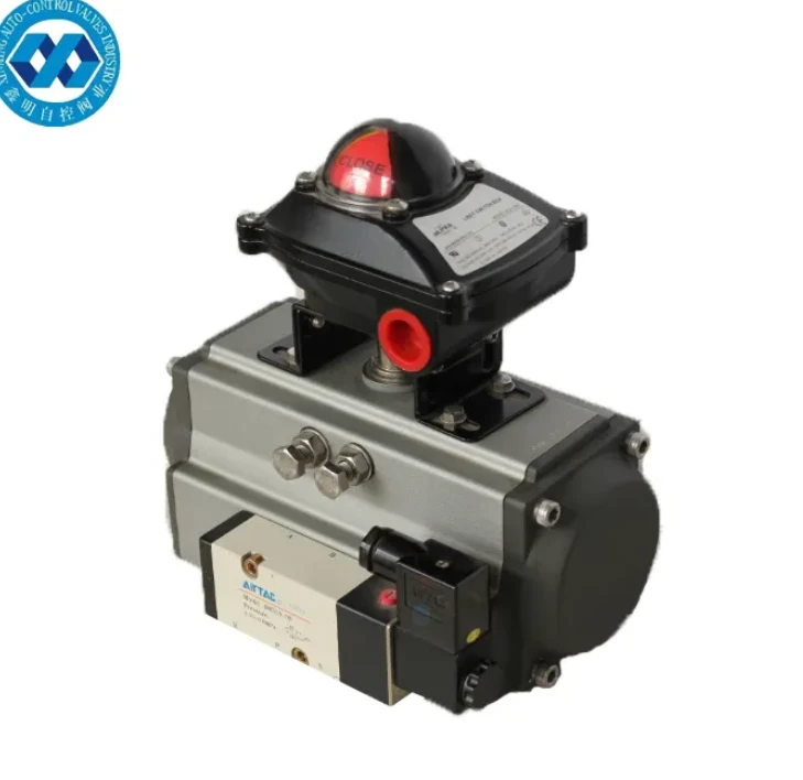 Van Airtac Thiết bị truyền động xi lanh khí nén với chỉ báo vị trí thiết bị truyền động